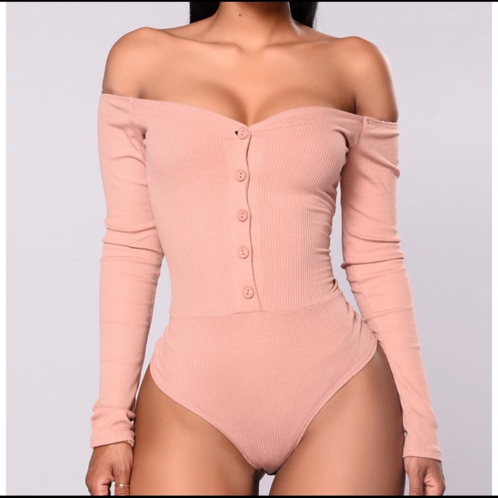 Fool In Love Off Shoulder Bodysuit | Fashion Nova